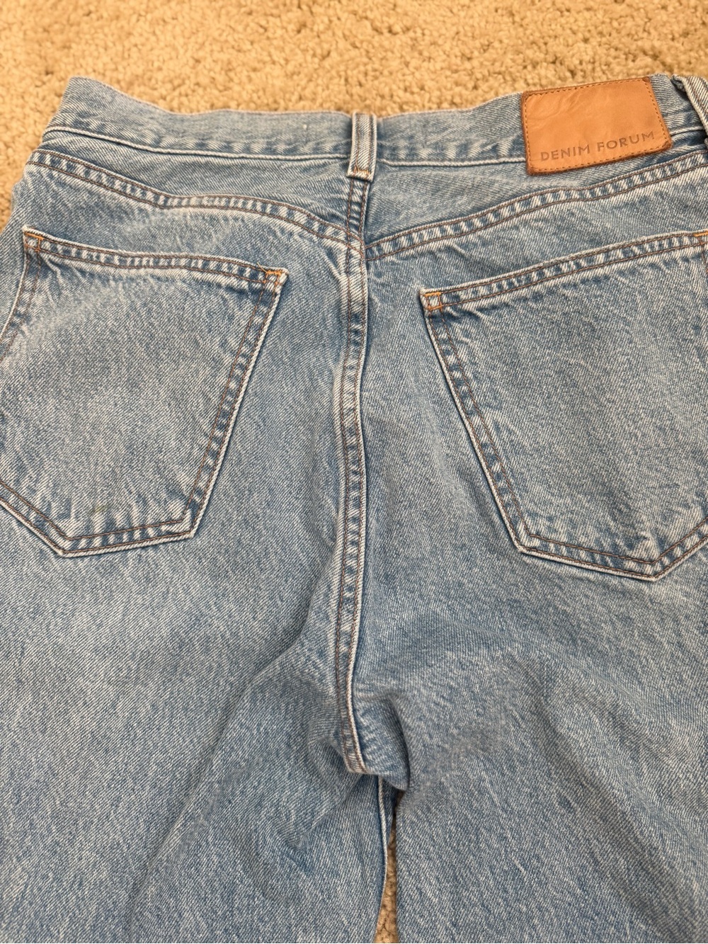 Denim Forum Farrah High-Rise Wide Leg Jeans - Picture 6 of 12